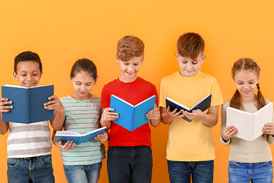 kids reading books