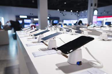 electronics store