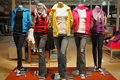 clothing store mannequins