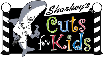 Sharkeys Cuts for Kids logo